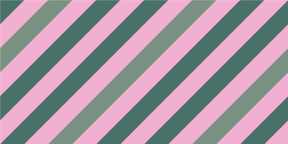 Tapete vinílico hall de entrada listras diagonais rosa - TenStickers