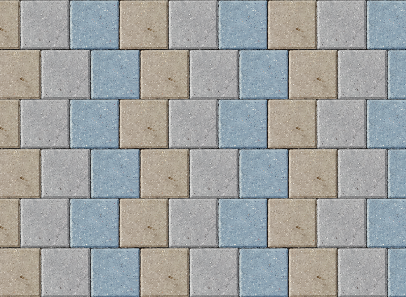 Tapete vinílico azulejos azulejos quadrados vibrantes - TenStickers