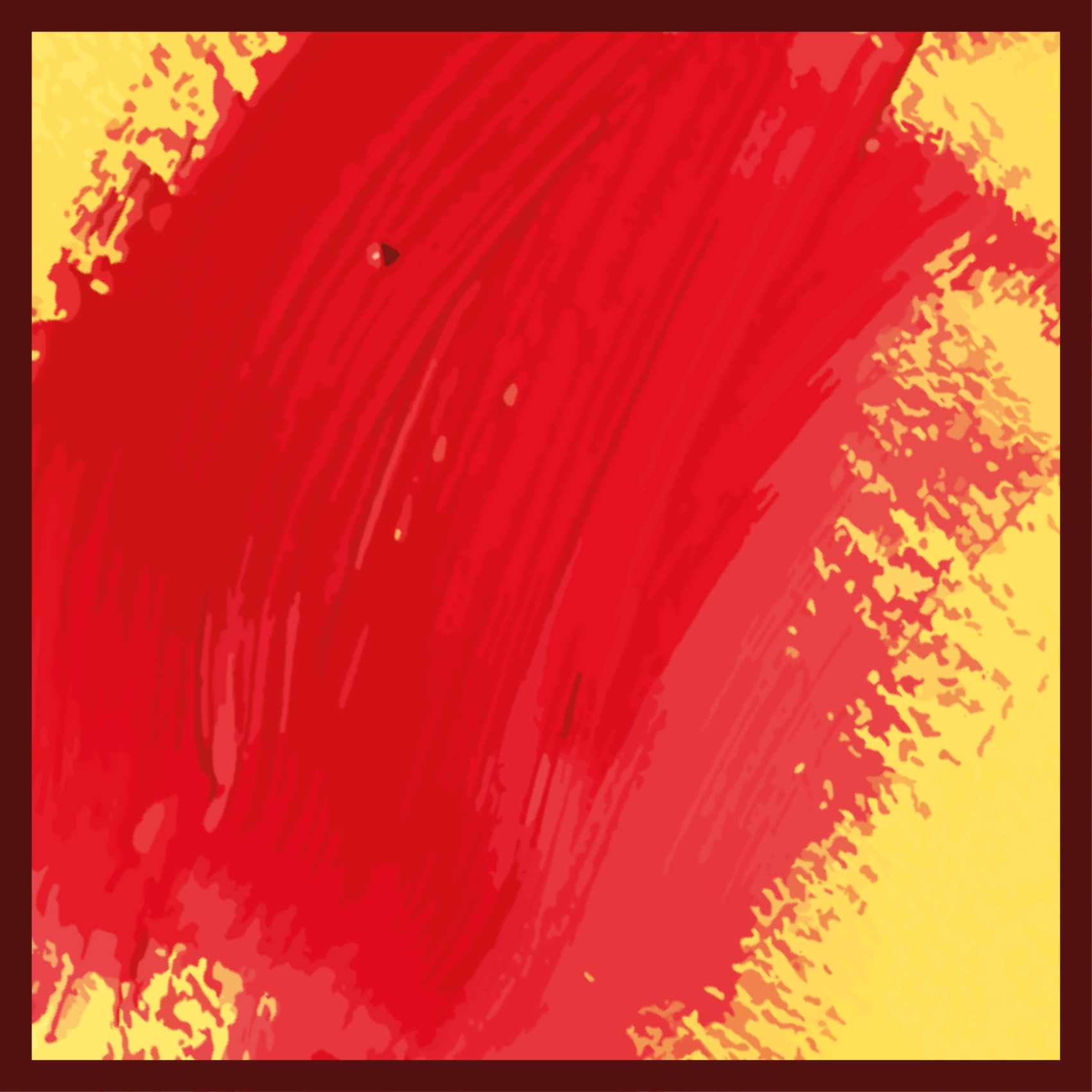 Tapete vinílico moderno respingos de cores vibrantes - TenStickers