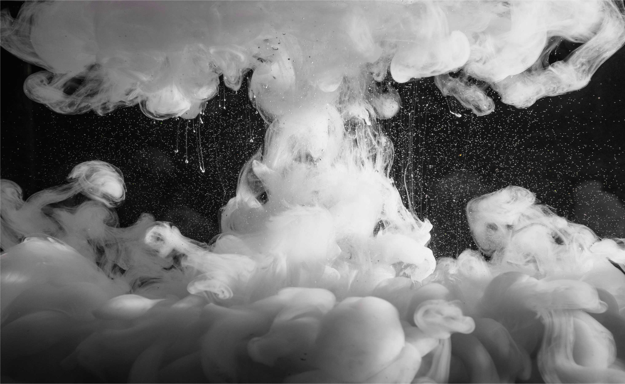 Tapete em vinil infantil formação de nuvens fofas - TenStickers