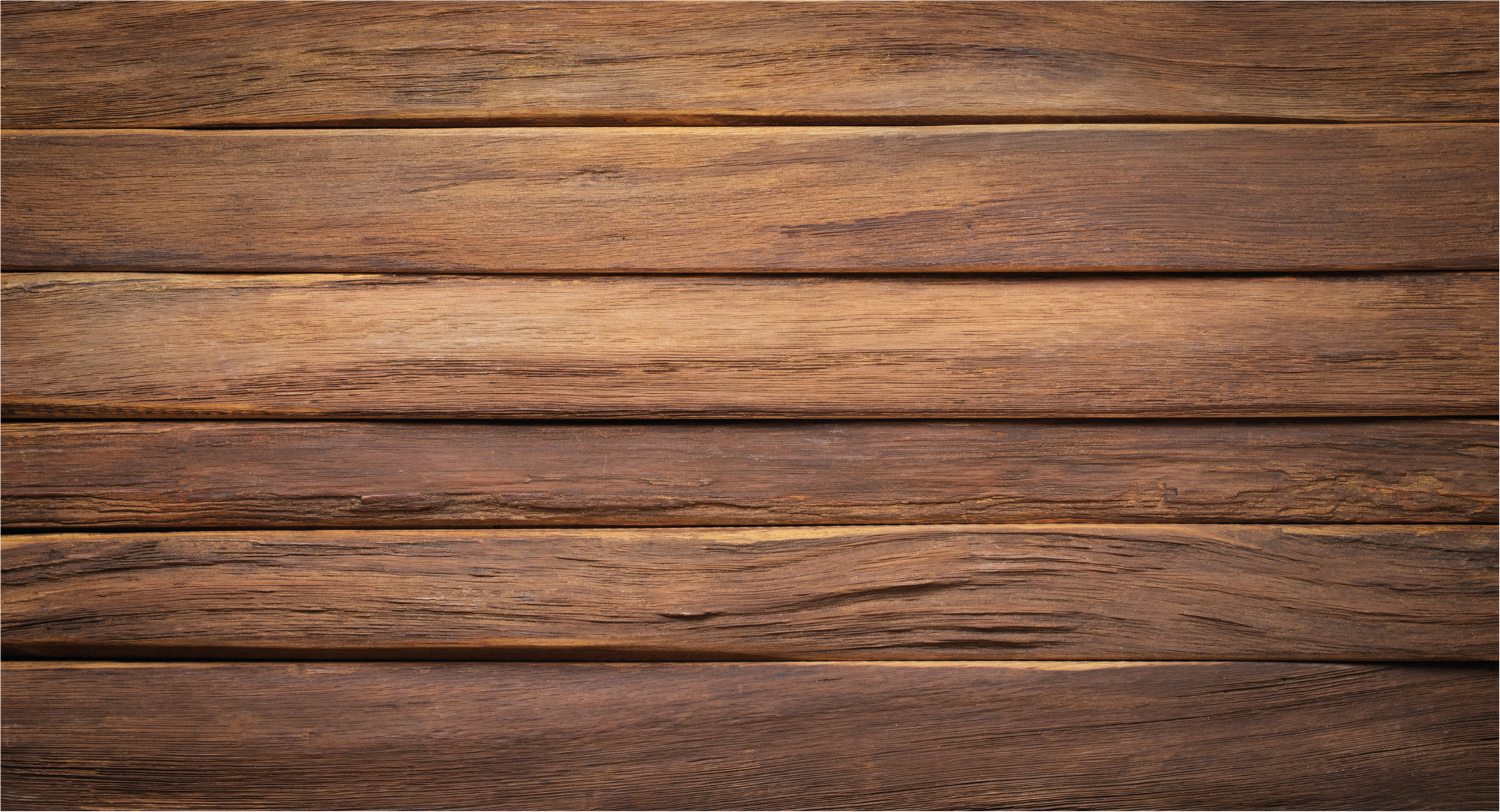 Tapete de tábuas horizontais de madeira para sala de estar - TenStickers