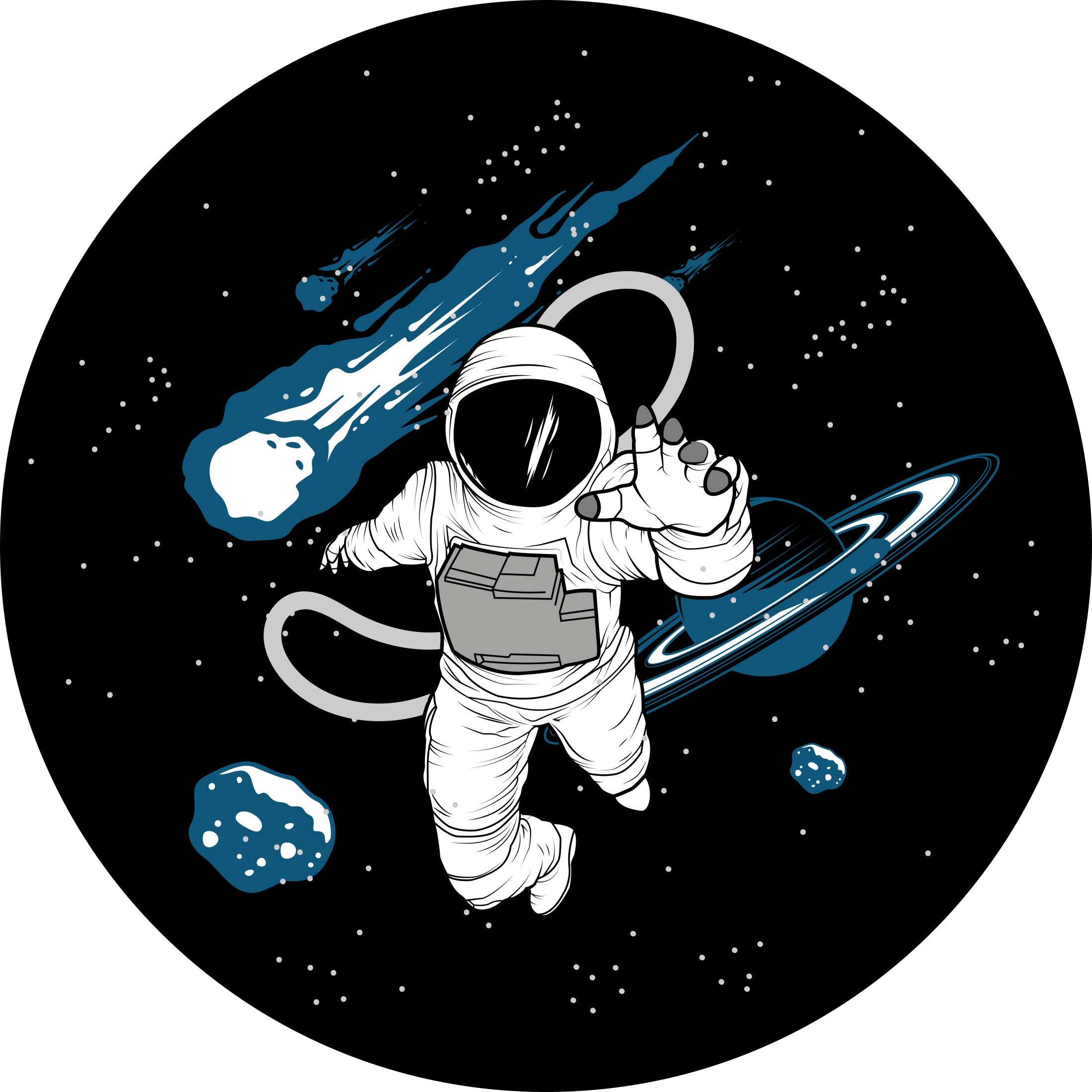 Tapete vinílico de estradas astro aventura - TenStickers