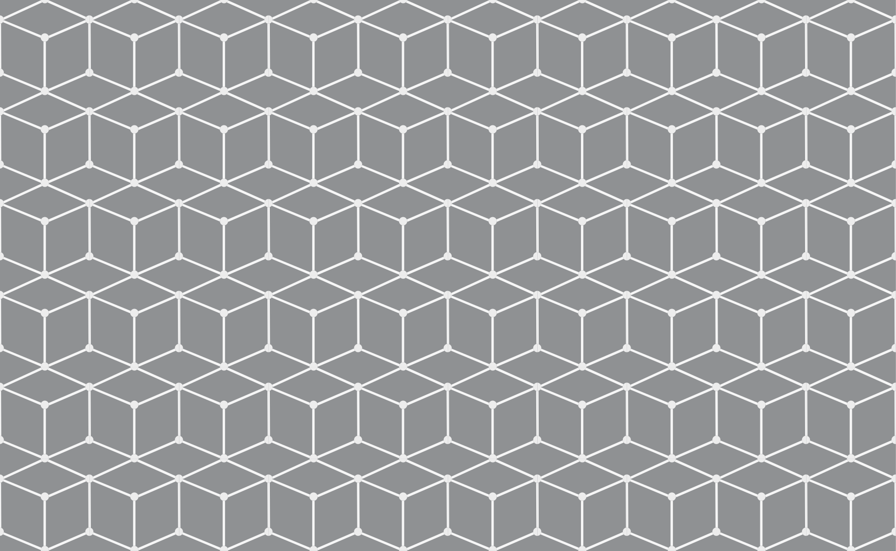 Tapete vinílico geométricas padrão cinza elegante - TenStickers