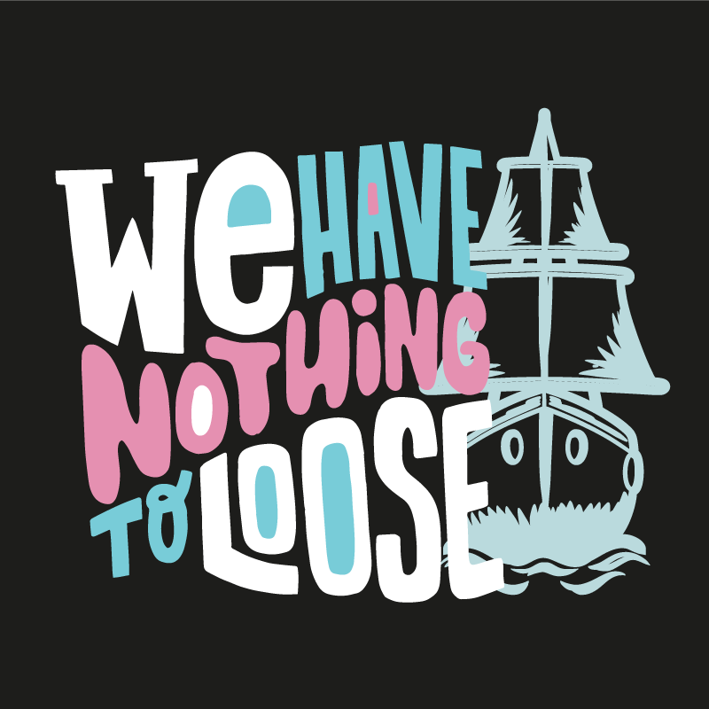 Tapete vinílico frases e textos nós temos solto - TenStickers