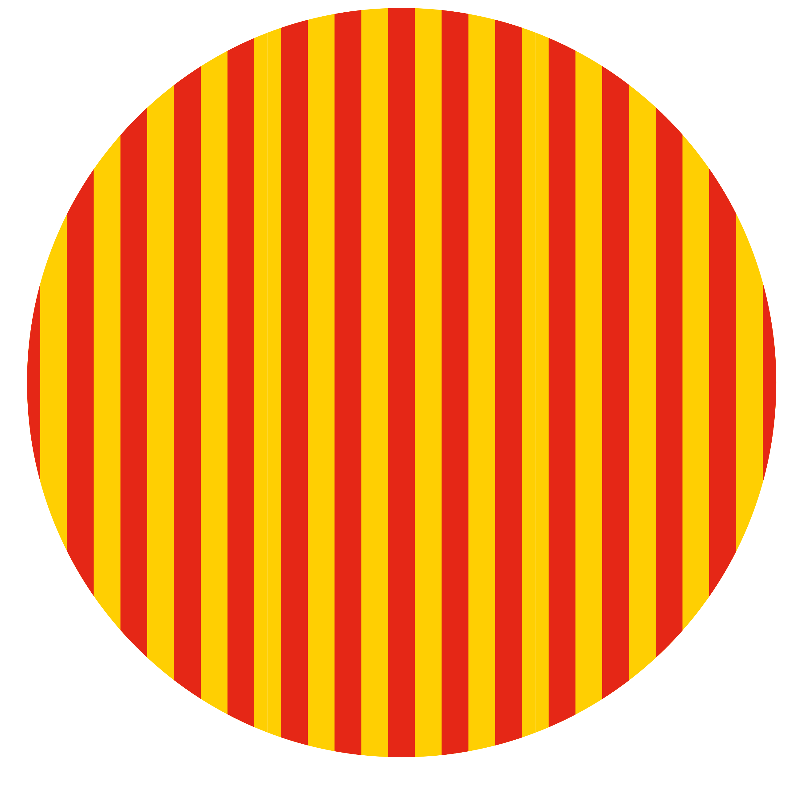 Tapete vinílico às risca exibição listrada vibrante - TenStickers