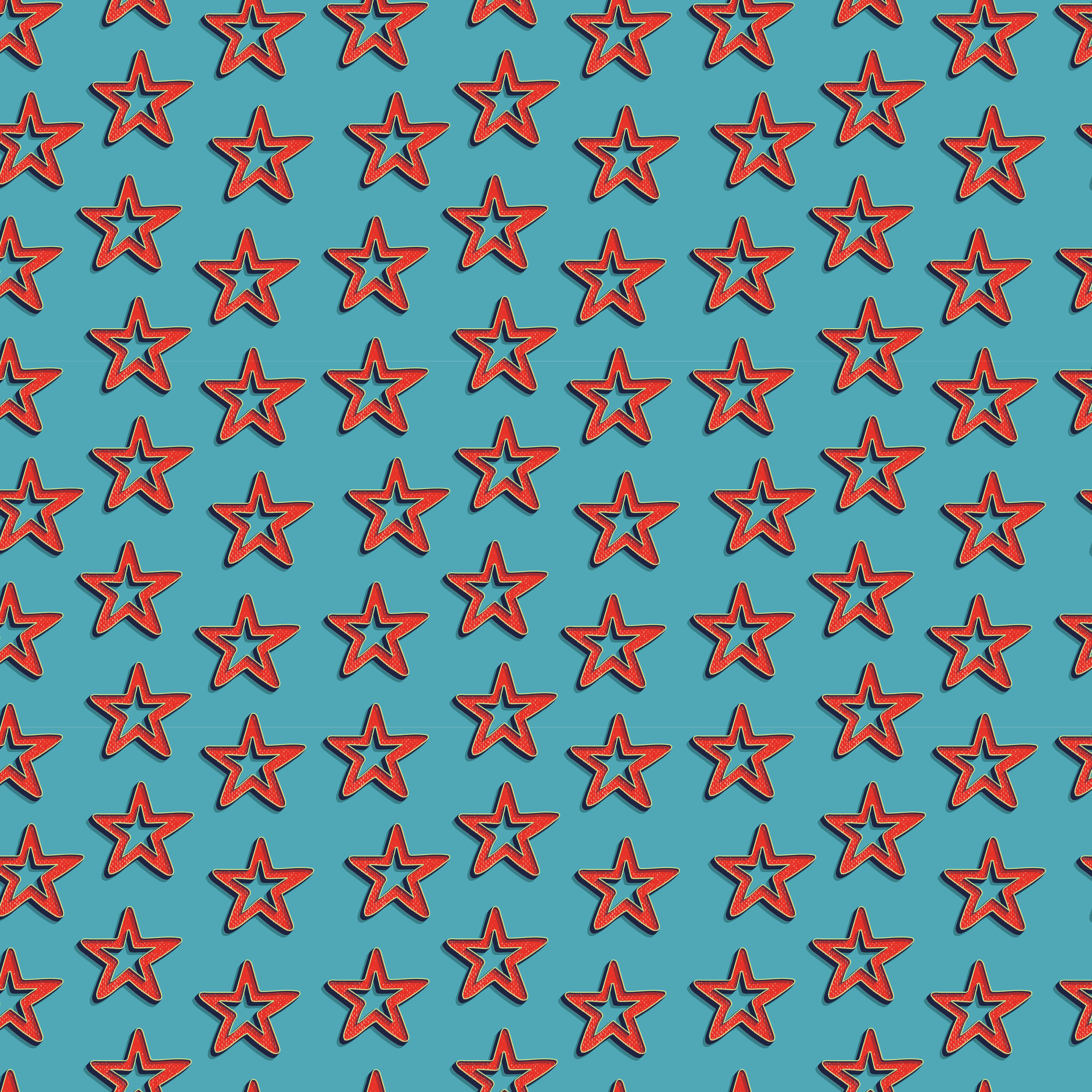 Tapete vinílico estrelas inspiração celestial - TenStickers