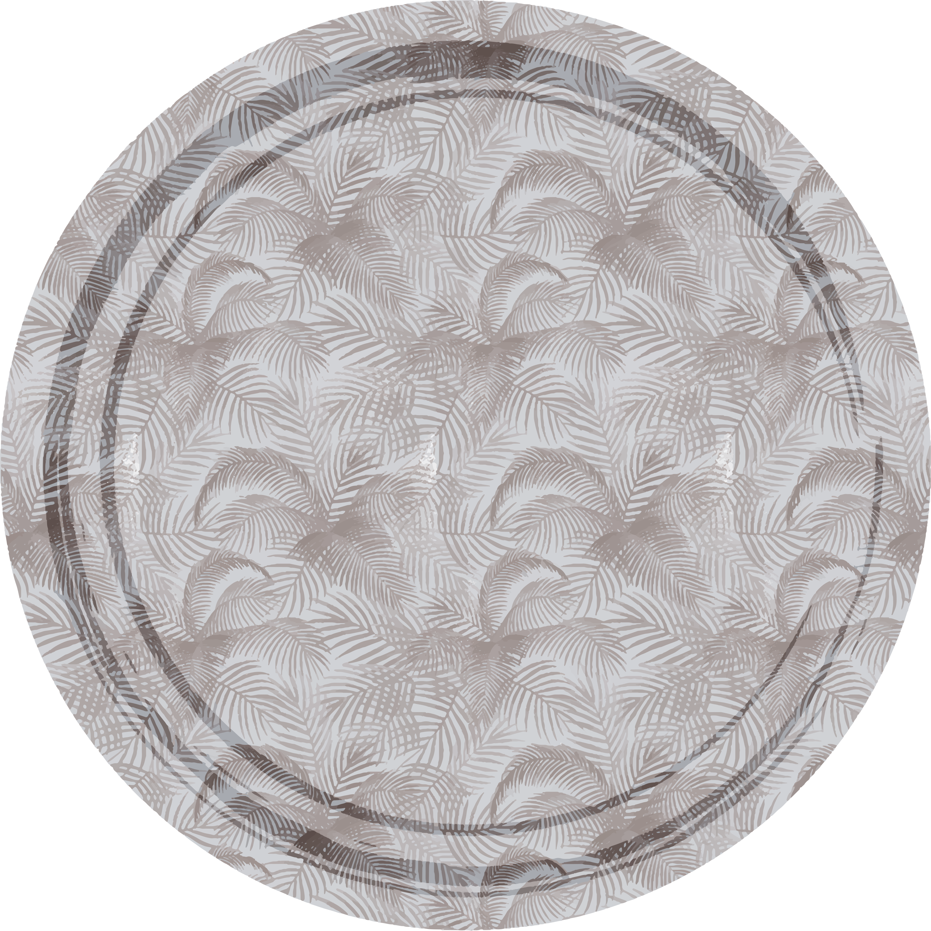 Tapete vinílico flores e plantas sobreposição botânica - TenStickers