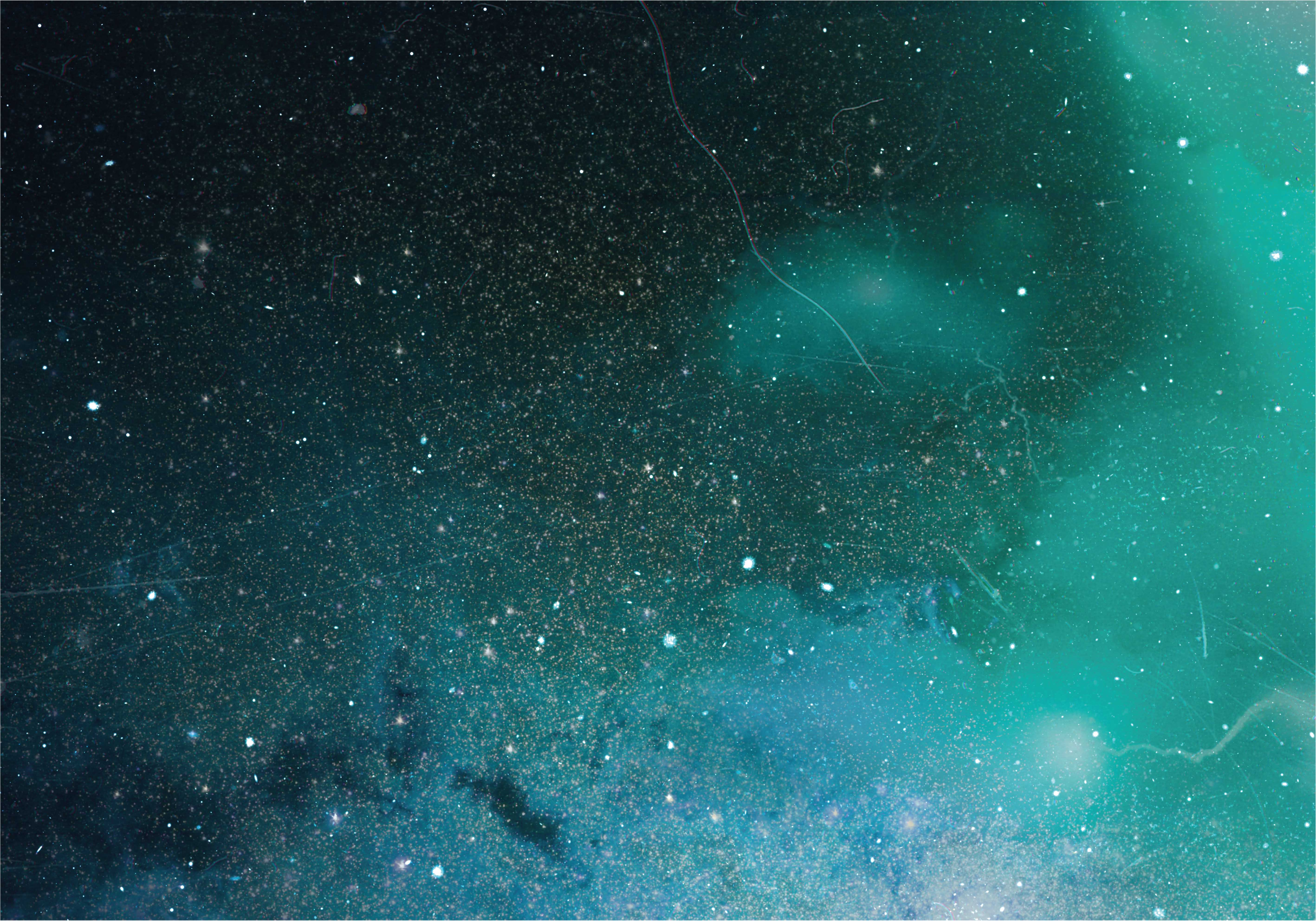 Tapete vinílico estrelas matiz da galáxia cósmica - TenStickers