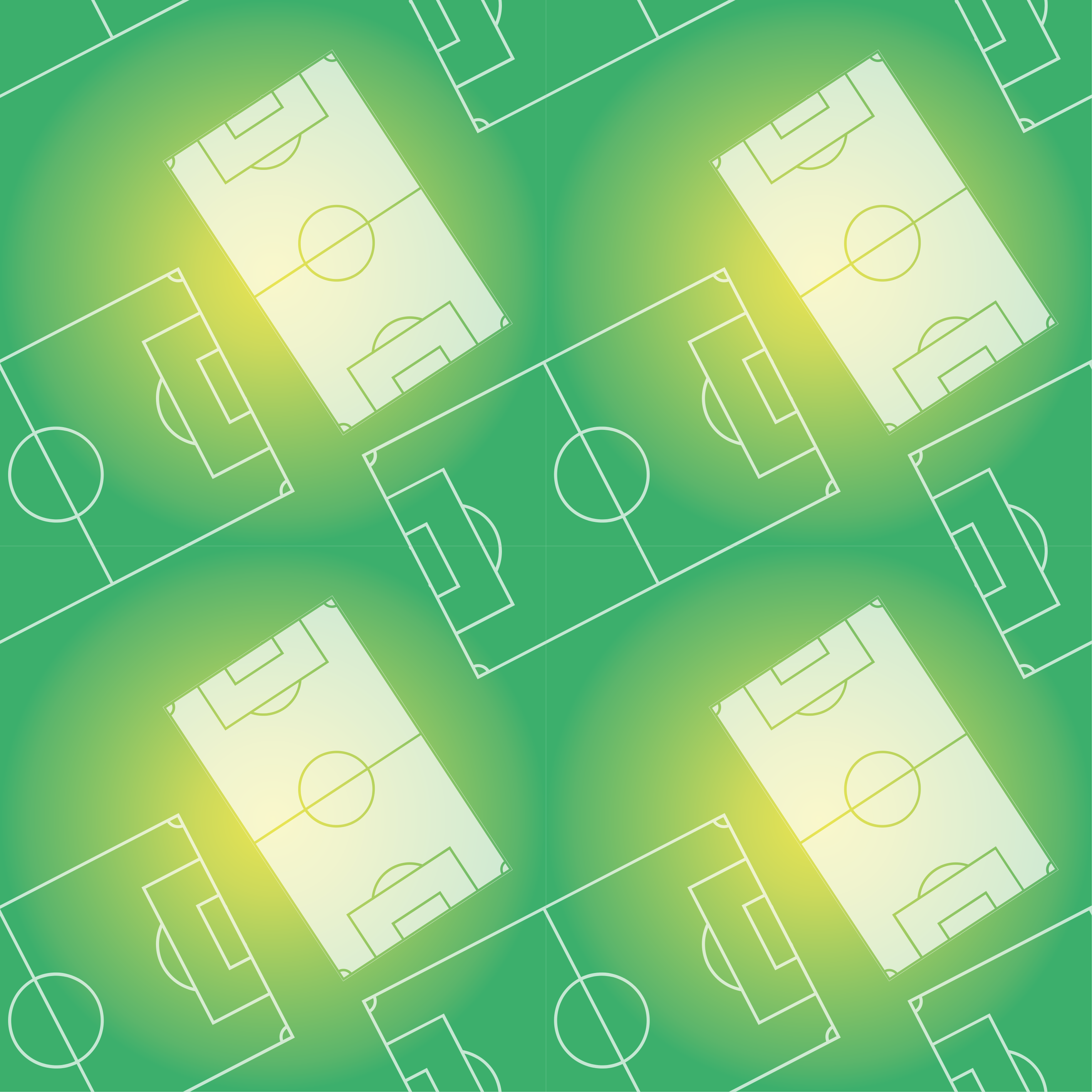 Tapete vinílico de jogos padrão de campo de futebol - TenStickers