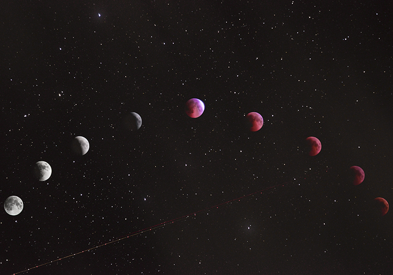 Tapete em vinil infantil alinhamento planetário - TenStickers