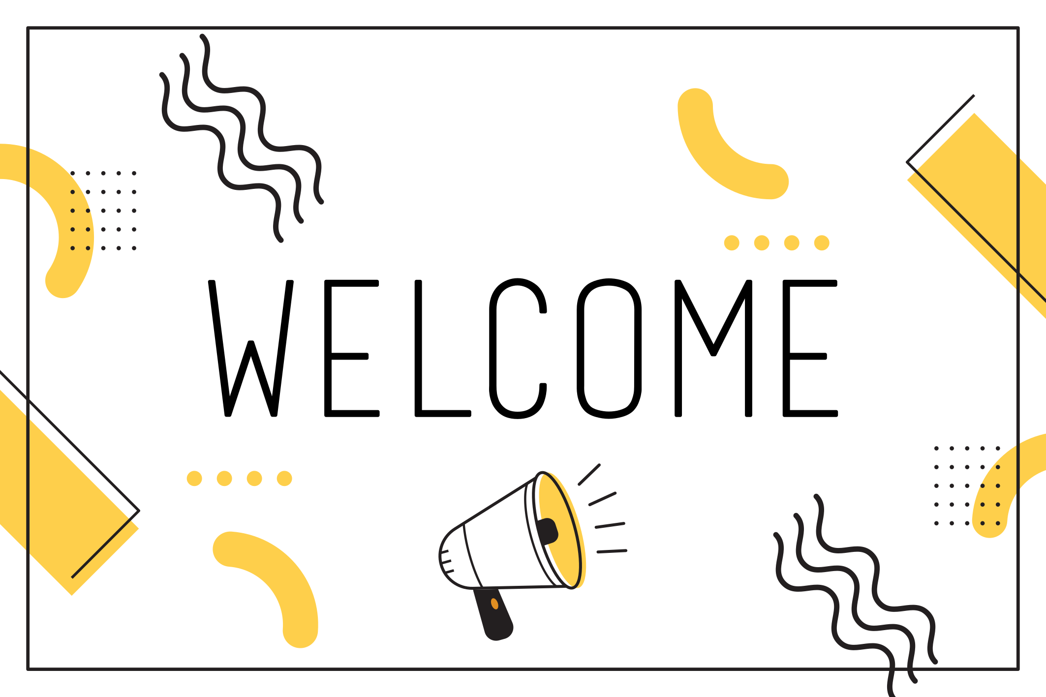 Tapete vinílico frases e textos mensagem de saudação - TenStickers