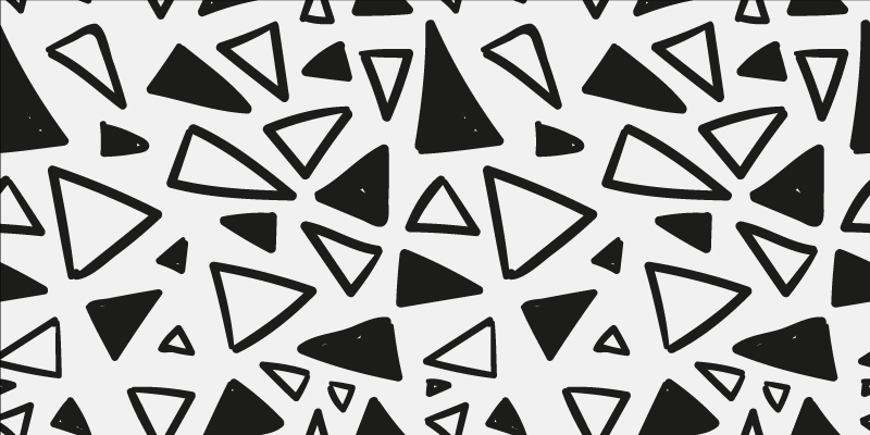 Tapete vinílico de formas geométricas triangular abstrato - TenStickers