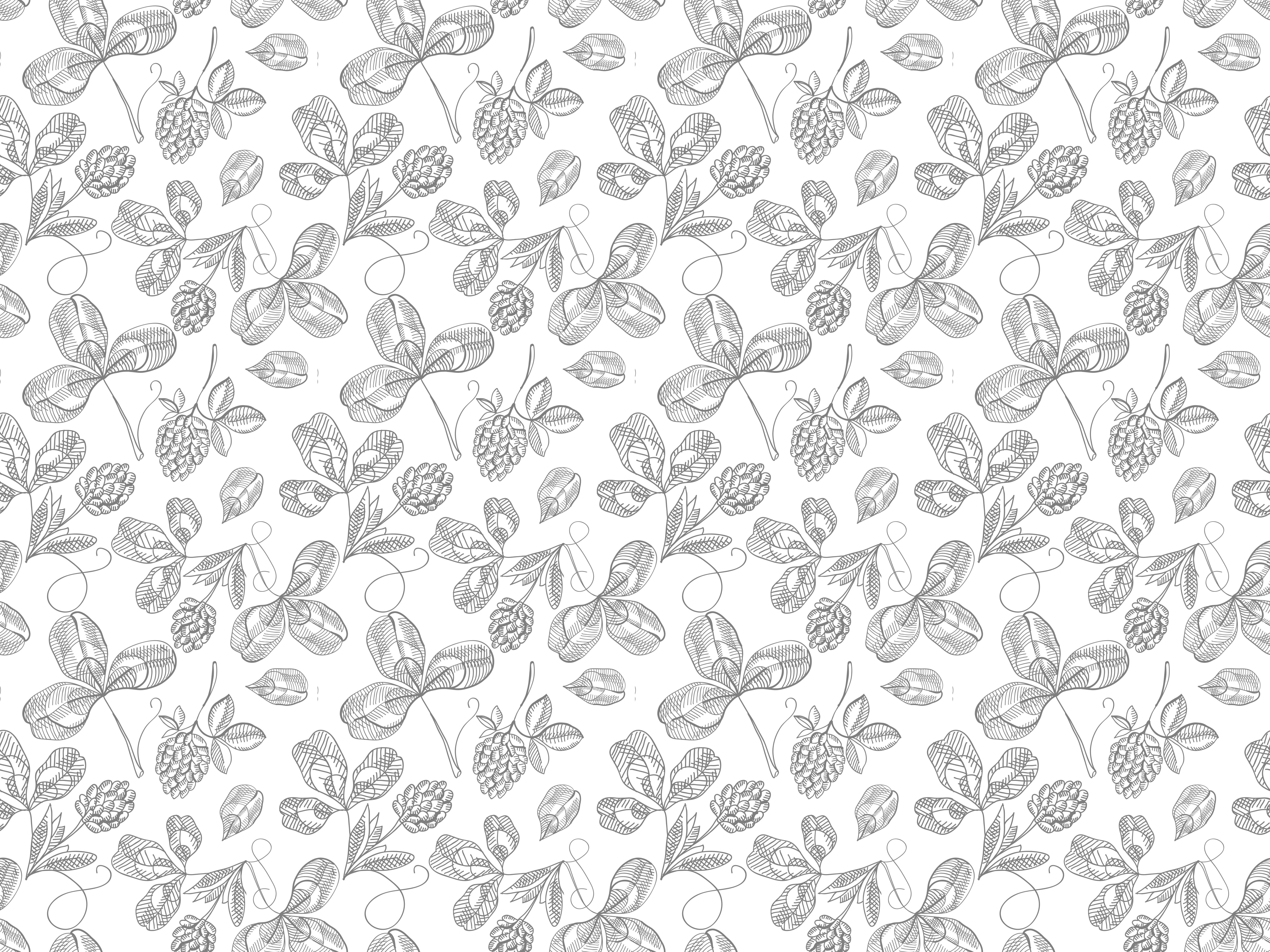 Tapete floral bordado floral - TenStickers