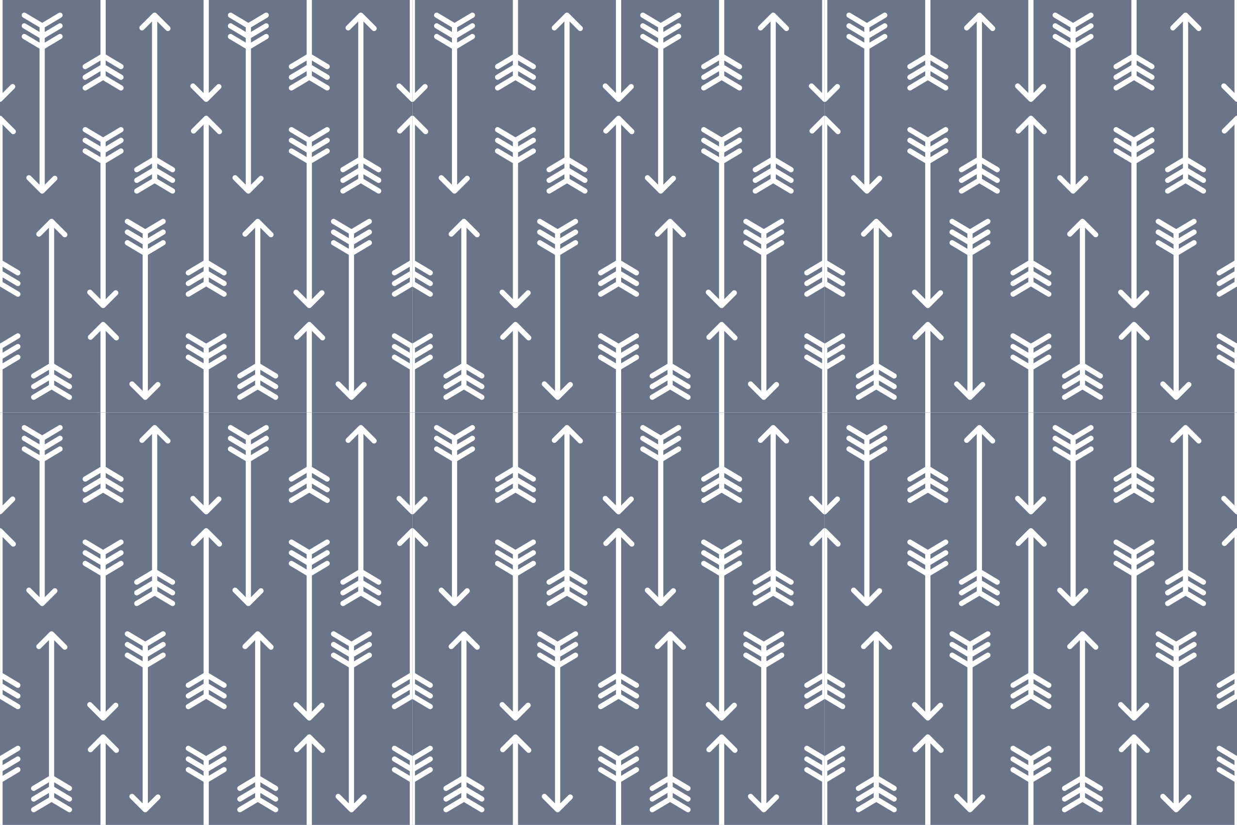 Tapete vinílico de riscas padrões de seta - TenStickers