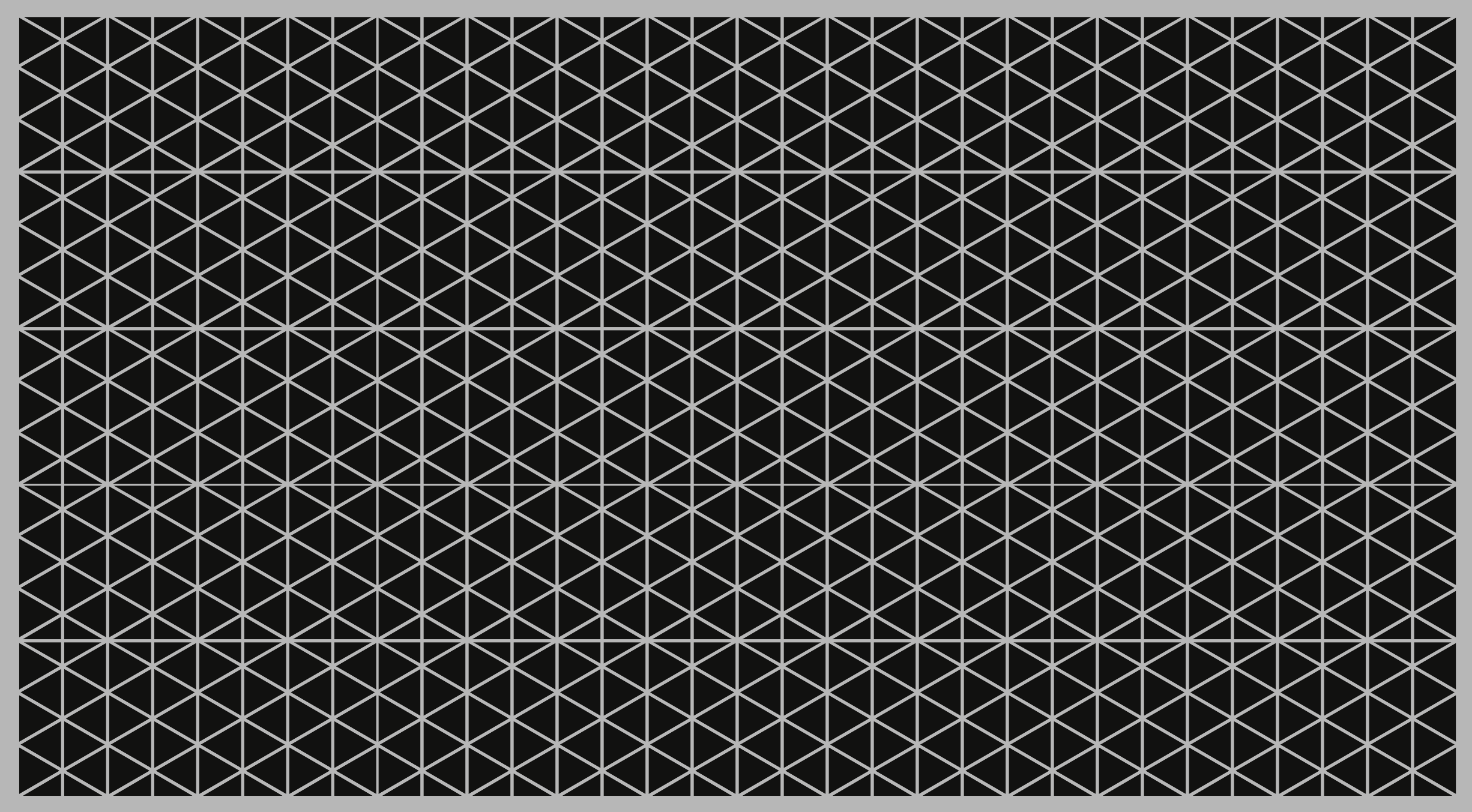 Tapetes geométricos com padrão de triângulo cinza e preto - TenStickers