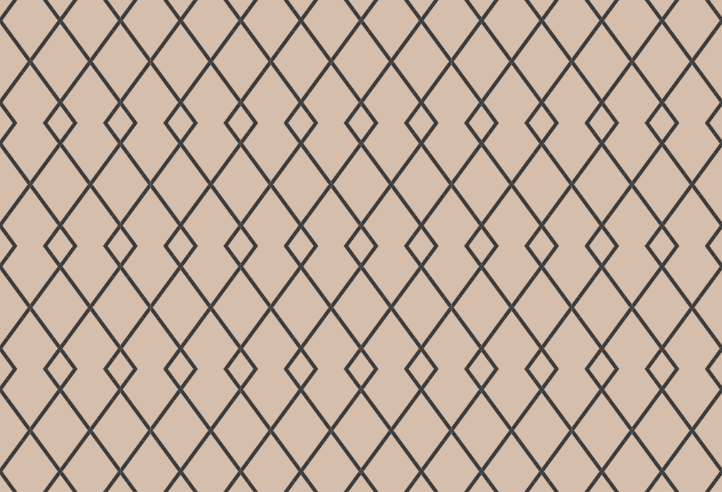 Tapete vinílico geométricas gracioso motivo de diamante - TenStickers