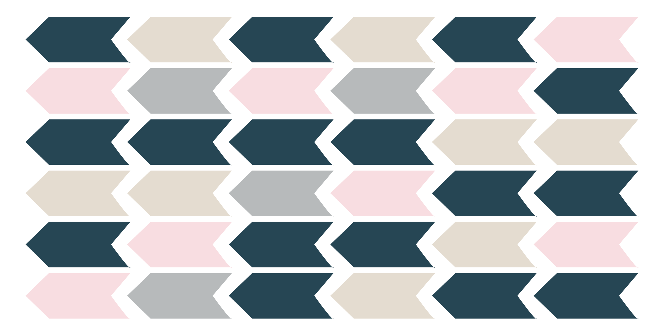 Tapete vinílico geométricas elegante padrão geométrico - TenStickers