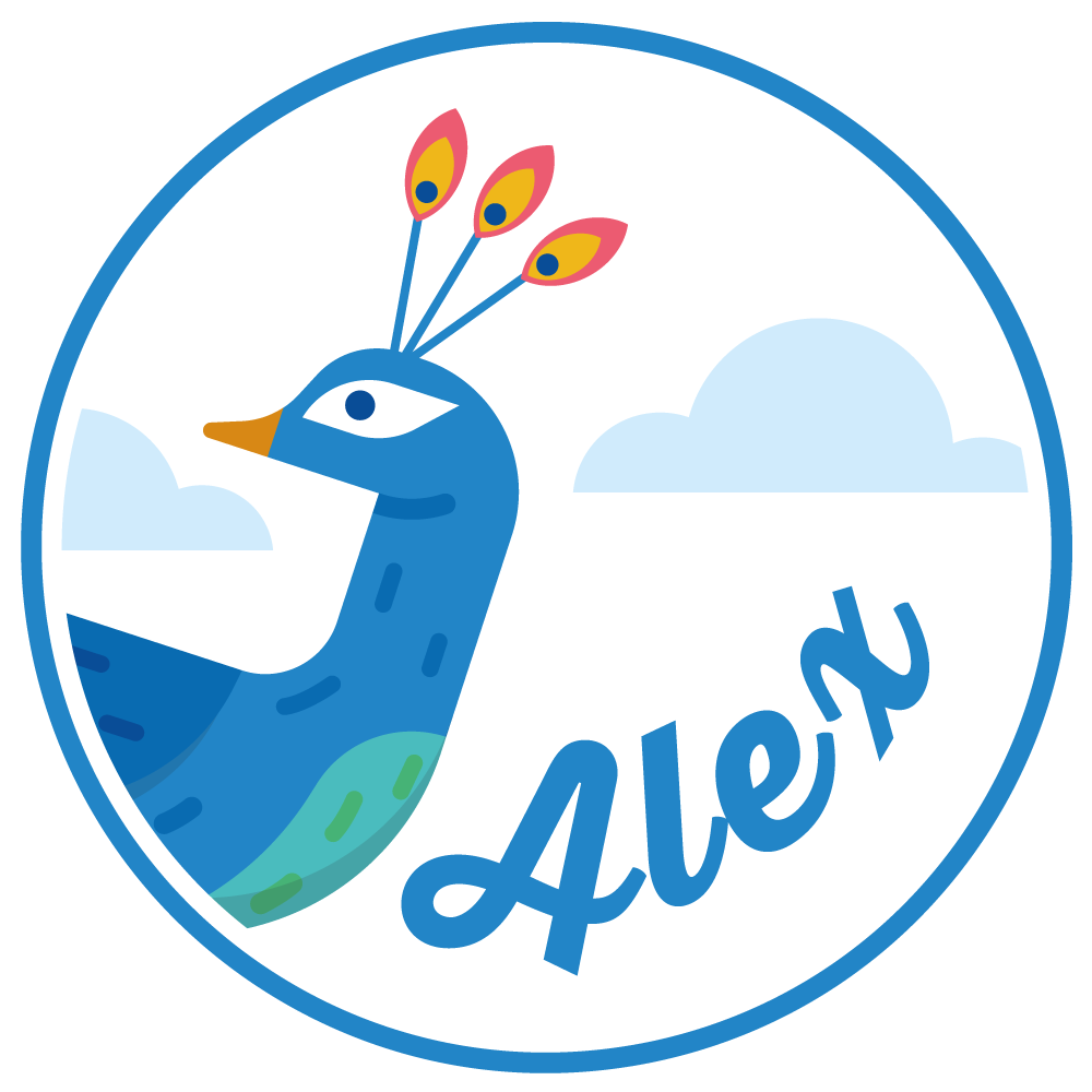 Tapete vinílico com nome pavão personalizável - TenStickers