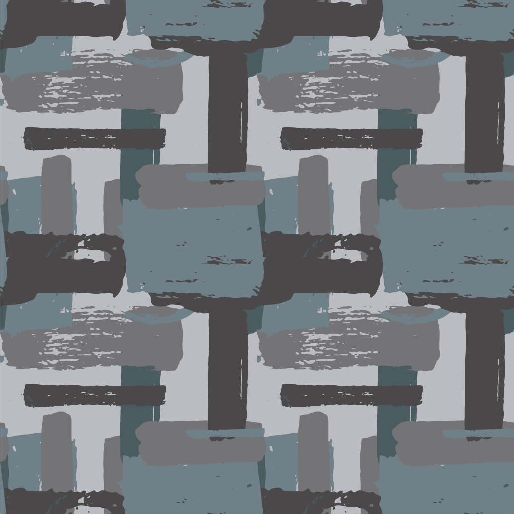 Tapete vinílico mosaico mosaico abstrato - TenStickers