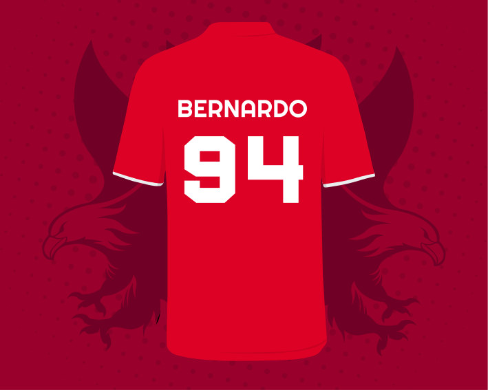 Portugal benfica T-shirttapete personalizado - TenStickers