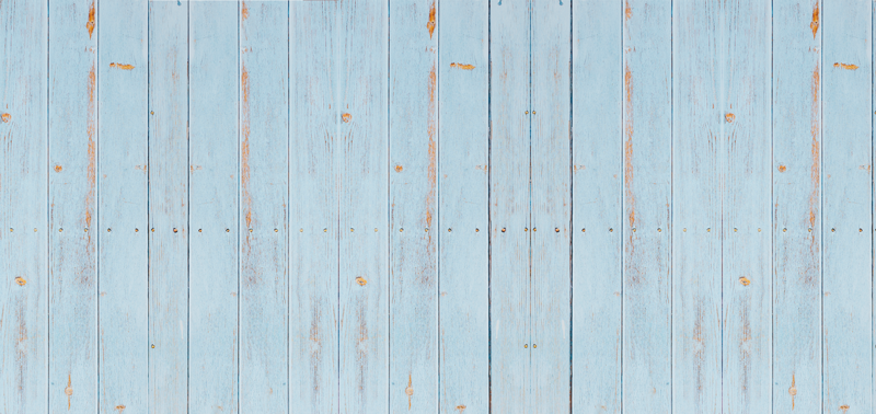 Tapete vinílico textura de madeira azul - TenStickers