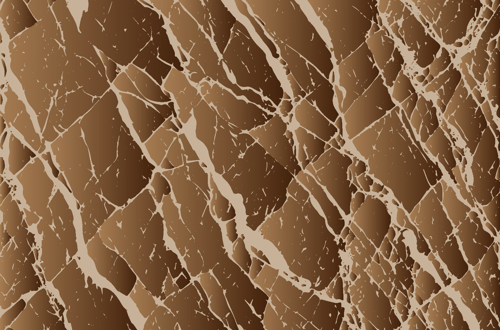 Tapete vinílico para sala de jantar efeito de mármore marrom - TenStickers