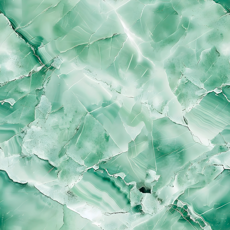 Tapete de vinil mármore cor pastel verde - TenStickers