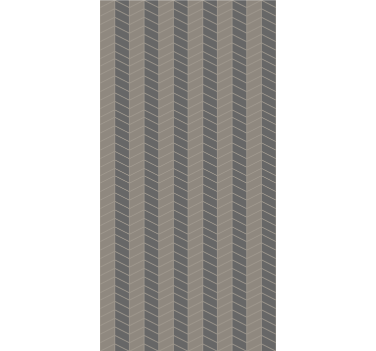 papel de parede formas geométricas design com padrão chevron - TenStickers