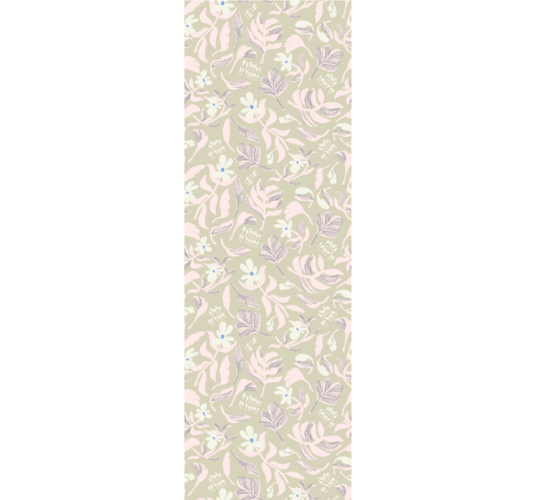 papel de parede flores natureza floral delicada - TenStickers