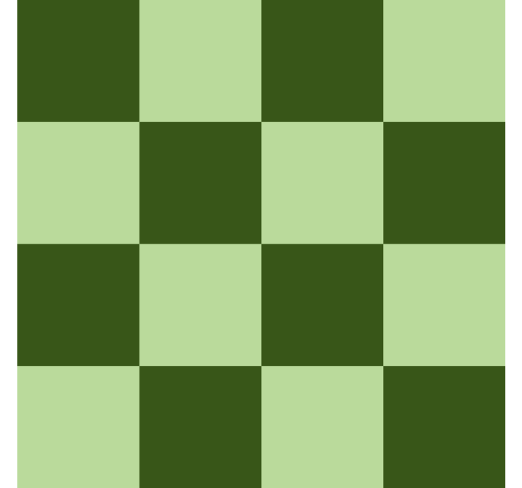 papel de parede azulejo motivo verde escuro e claro - TenStickers