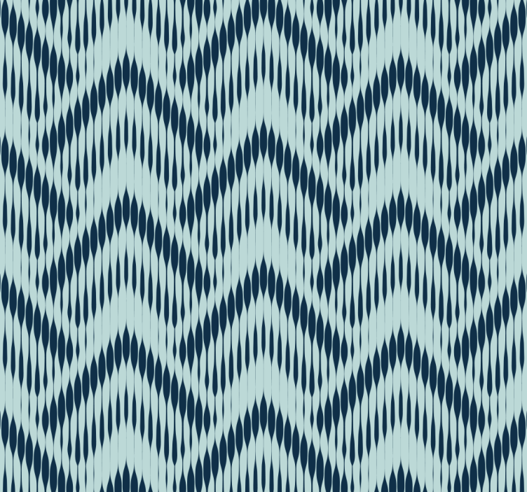papel de parede formas geométricas padrão chevron ikat - TenStickers
