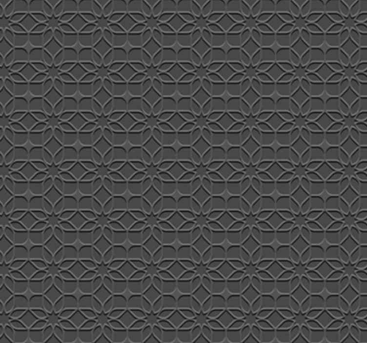 Papel de parede moderno Ilusão geométrica 3d - TenStickers