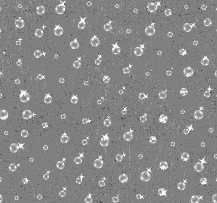 papel de parede betão Pérolas no concreto - TenStickers