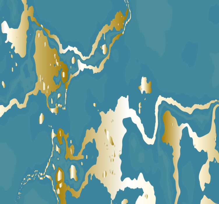 Papel de parede moderno com padrão de mármore - TenStickers