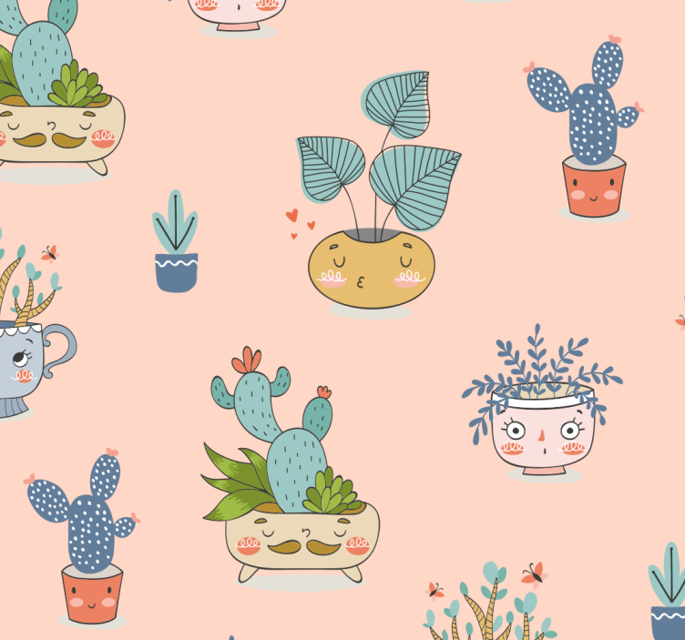 papel de parede floral de cozinha diferente - TenStickers