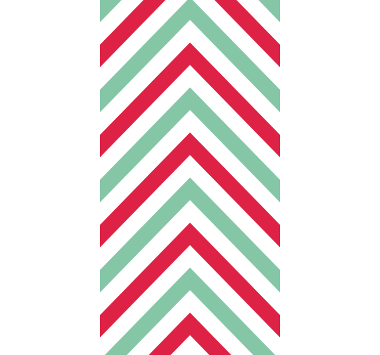 papel de parede formas geométricas padrão ziguezague chevron - TenStickers