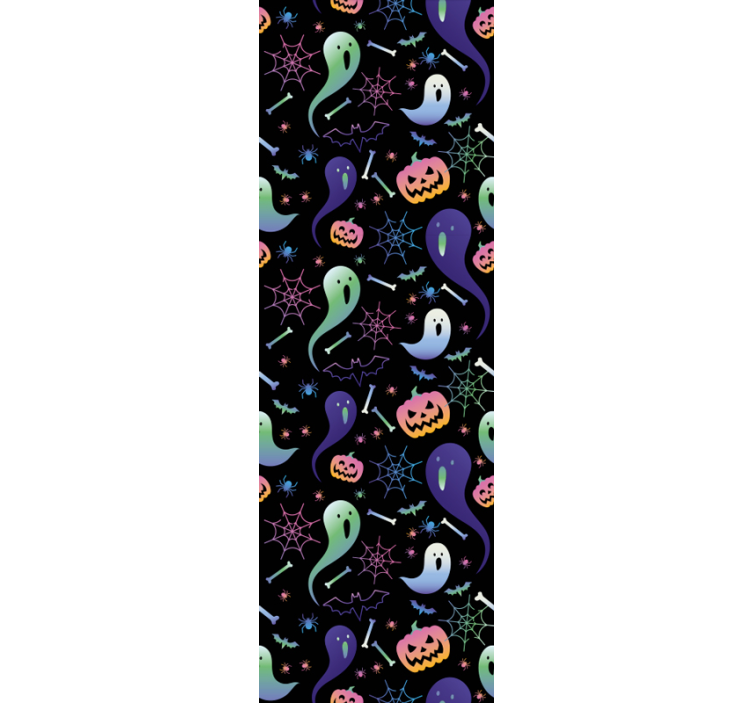 Papel de parede halloween motivos do dia das bruxas - TenStickers