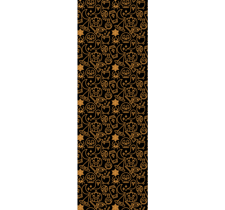 Papel de parede halloween imagens assustadoras da temporada - TenStickers