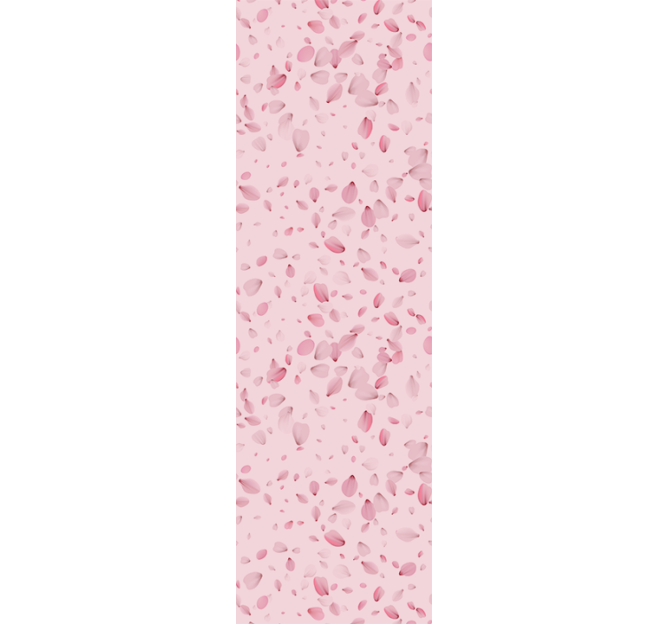 papel de parede floral Pétalas de sakura sem costura caindo pétal - TenStickers