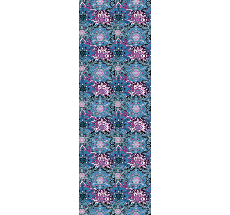 papel de parede ornamental detalhe do padrão de mandala - TenStickers