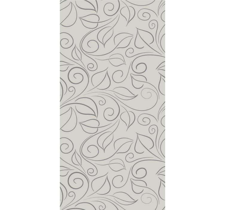 Papel de parede folhas folhagem ornamental - TenStickers
