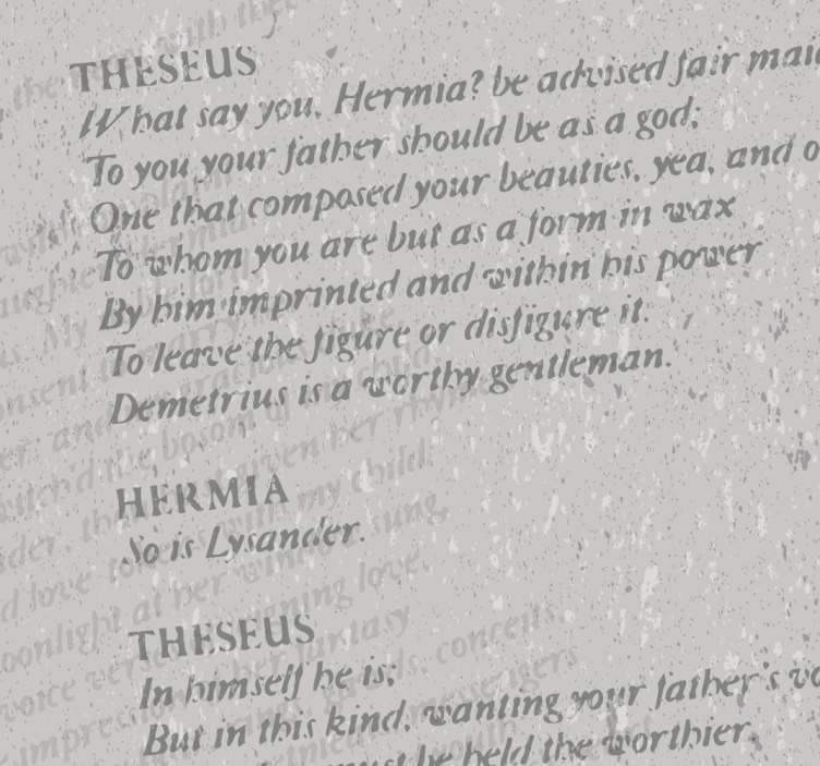 papel de parede Sonho de uma noite de verão ii - TenStickers