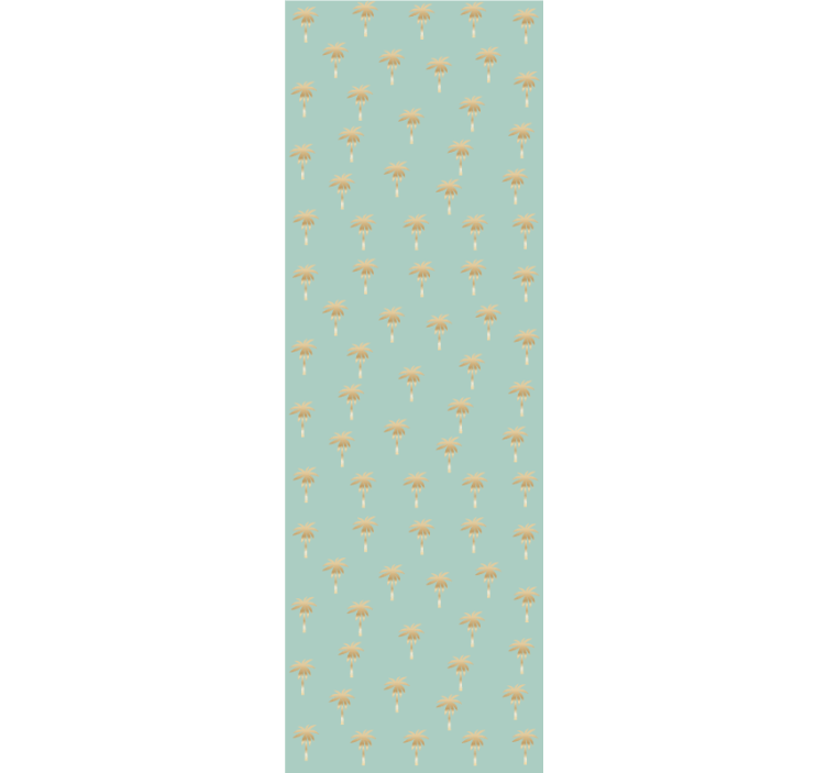 papel de parede árvores Palmeiras delicadas - TenStickers