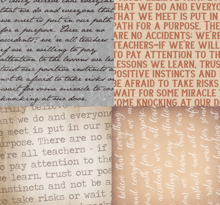 papel de parede frases inspiradoras - TenStickers