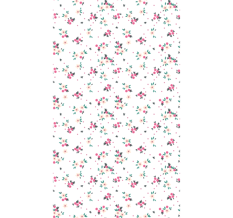 papel de parede flores exibição de buquê floral - TenStickers