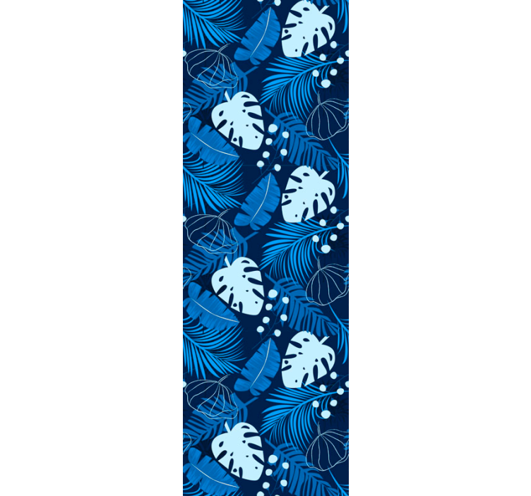 Papel de parede folhas design de monstro tropical - TenStickers