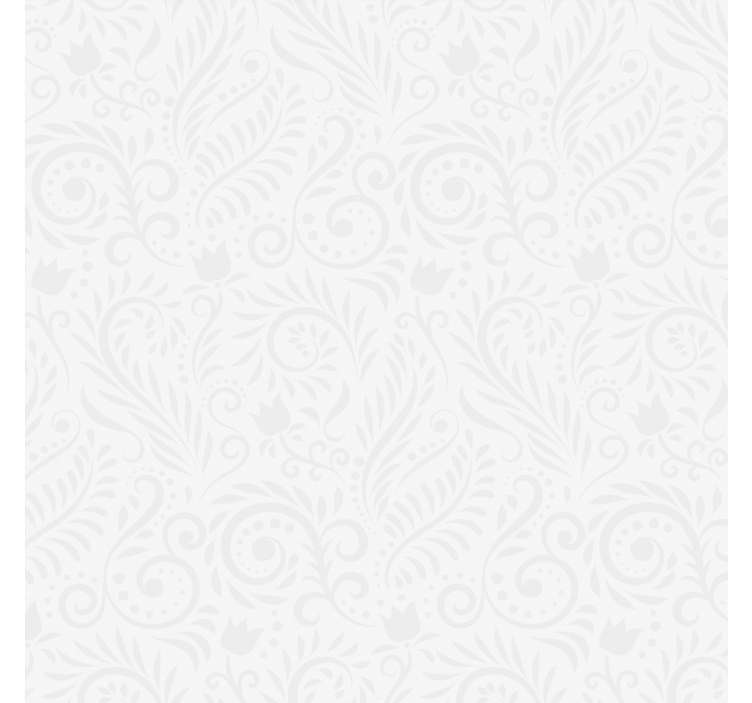 papel de parede floral Floral branco moderno - TenStickers