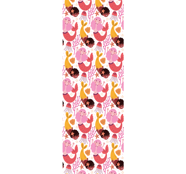 papel de parede ornamental capricho subaquático - TenStickers