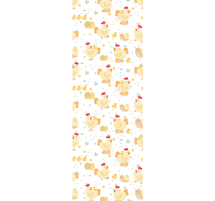 papel de parede animais galinhas encantadoras - TenStickers