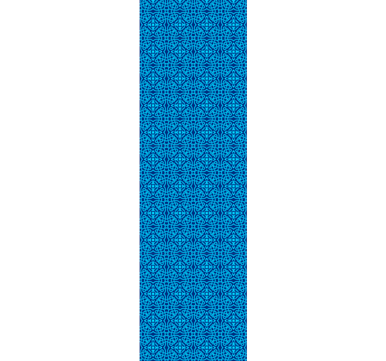 papel de parede ornamental padrão geométrico intrincado - TenStickers